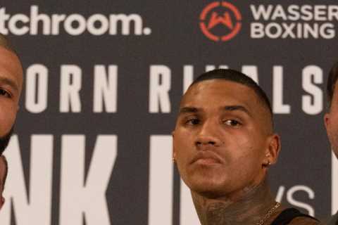 Conor Benn’s trainer Tony Sims fears if ‘heavy’ Chris Eubank Jr will make 157lb catchweight causing fight to be OFF