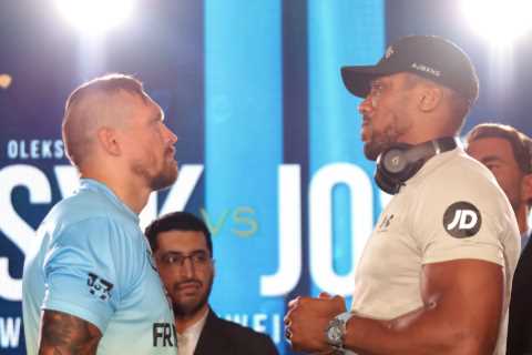 Mike Tyson gives prediction for Anthony Joshua vs Oleksandr Usyk and tells Brit what he MUST do to win