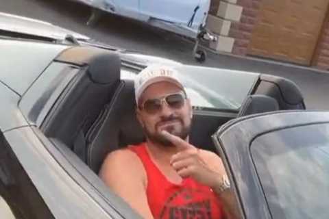 ‘Retirement rocks’ – Tyson Fury enjoying ‘every single moment’ of life outside ring while in £300,000 Ferrari