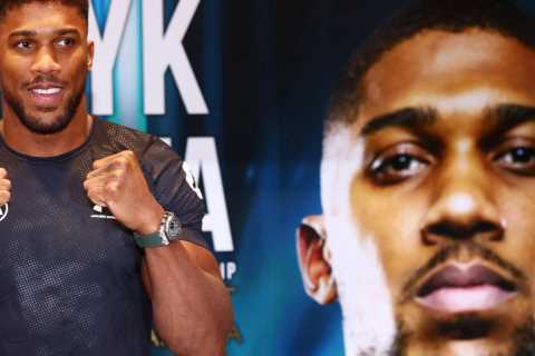 I’d tell the 2012 AJ to work harder… and make sure he NEVER loses his world heavyweight crown, says Anthony Joshua