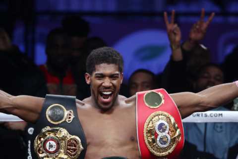 Anthony Joshua reveals plot to topple Tyson Fury and Oleksandr Usyk and dominate heavyweight division