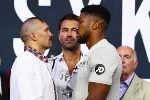 Usyk vs Joshua 2 EXACT ring walk time – what start time are pair in ring tonight?