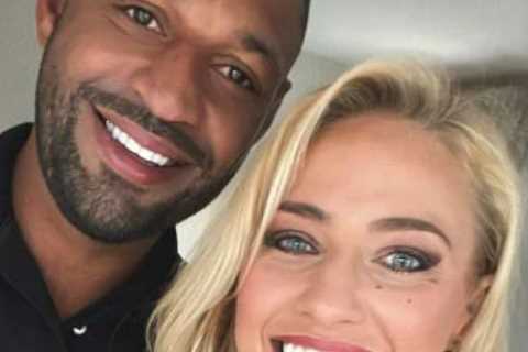 Ebanie Bridges jokes about having children with retired Kell Brook as Aussie boxer dazzles at Usyk vs Joshua event