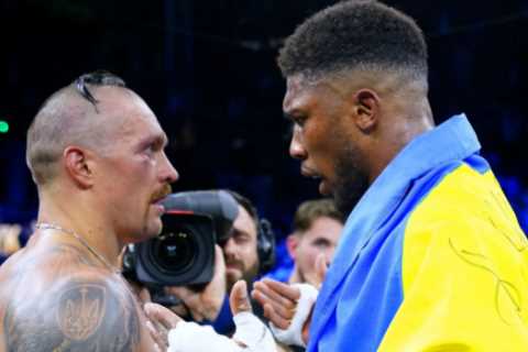 ‘How did you beat me? You’re not strong’ – What Anthony Joshua told Oleksandr Usyk after crushing world title defeat