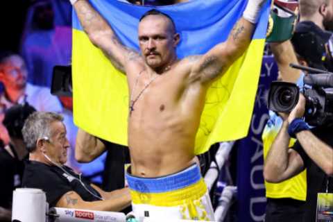 Ukrainian boxing champ Oleksandr Usyk slams ‘weak’ Vladimir Putin after defeating Anthony Joshua