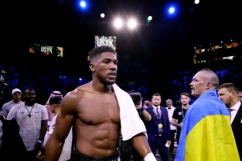 Frank Warren names two boxers Anthony Joshua should fight before Tyson Fury showdown can be considered