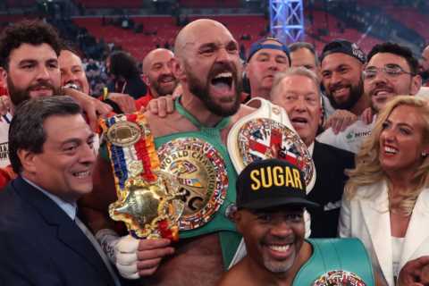 Tyson Fury’s Netflix series could scupper December date for Oleksandr Usyk fight as directors want to film retired life