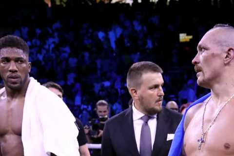 ‘It’s bulls**t’ – Frank Warren blasts rival promoter Eddie Hearn’s claim that Anthony Joshua ‘isn’t interested in belts’