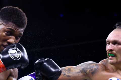 Anthony Joshua’s meltdown after Oleksandr Usyk loss was down to acute frustration, he isn’t first or last to do it