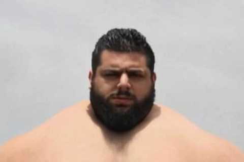 Iranian Hulk deletes ‘photoshopped’ pics after humiliating defeat in the boxing ring where he looked ‘HALF’ the size