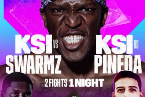 KSI vs Swarmz LIVE: Stream, UK start time, TV as YouTube star takes on TWO opponents at O2 Arena – latest updates