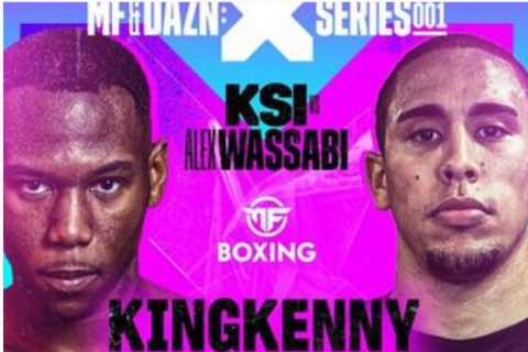 King Kenny vs FaZe Sensei – start time, live stream, ring walks for fight on KSI undercard