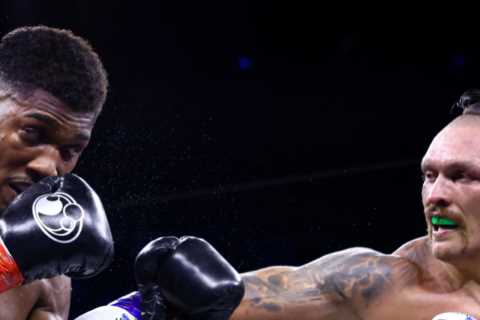 Eddie Hearn claims stopping Anthony Joshua’s rant after Usyk loss would’ve sparked a ‘riot’ as he defends Brit’s passion
