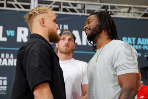 Hasim Rahman Jr teams up with Jake Paul’s rival KSI after fight axe to headline YouTuber’s show against Vitor Belfort