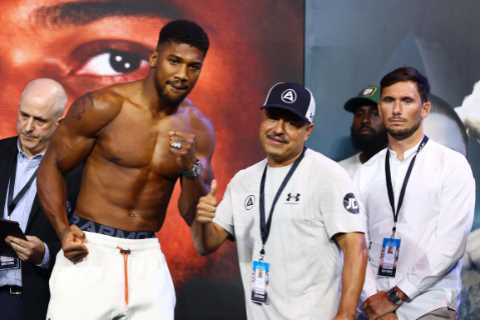 Anthony Joshua told to move fight camp to California and face tougher competition after crushing Oleksandr Usyk defeat