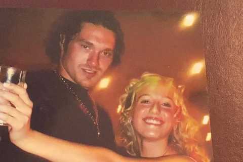 Tyson Fury shows off incredible throwback snap with wife Paris leaving fans in shock at the boxer’s curly hair