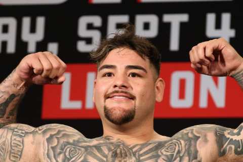 Fans all say the same thing as Andy Ruiz Jr returns to weight he beat Anthony Joshua at for Luis Ortiz fight