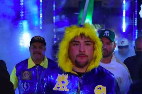 Fans all say the same thing as Andy Ruiz Jr is sponsored by OnlyFans in return win against Luis Ortiz