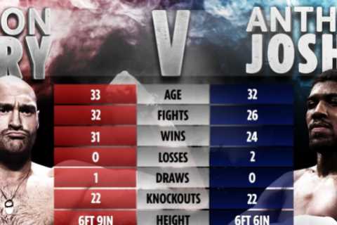 When is Tyson Fury vs Anthony Joshua happening, where will fight take place, how much money will they earn for clash?