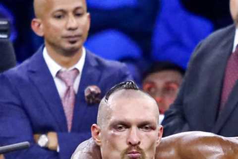 Oleksandr Usyk offers to train Anthony Joshua ahead of his blockbuster Battle of Britain fight with Tyson Fury