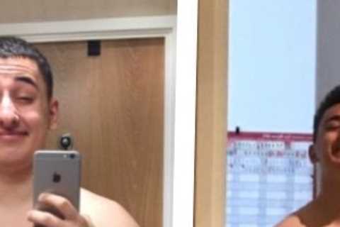 AnEsonGib shows off incredible FOUR-STONE weight loss and new ripped physique ahead of Austin McBroom fight