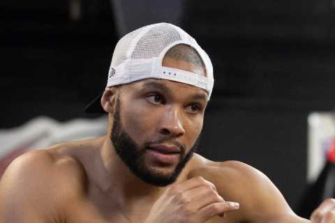 Chris Eubank Jr hopes fire’s been ‘lit under dad’s a***’ to train him after seeing Conor and Nigel Benn’s gruelling camp