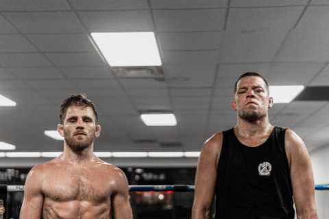 Jake Paul tells UFC star Nate Diaz ‘I already beat your boy up’ in sparring and taunts ‘you can get the smoke too’