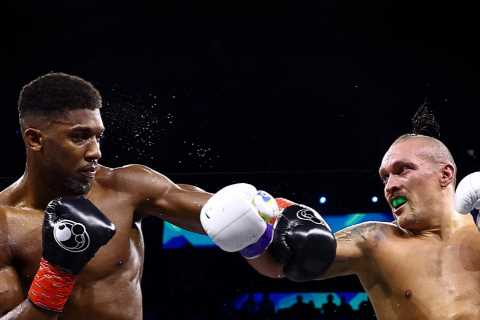 Anthony Joshua told to sack WHOLE team of ‘back slappers and a***-kissers’ and get ‘back to basics’ after Usyk loss