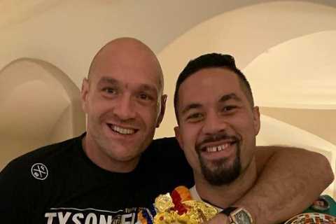 ‘It’s two alpha males’ – Tyson Fury and Joseph Parker BANNED from sparring each other as it’s ‘not going to end well’