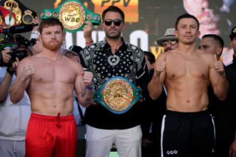 Canelo Alvarez and Gennady Golovkin’s trilogy fight purses REVEALED with Mexican champion to earn £18MILLION more