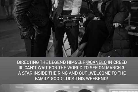 Canelo Alvarez to make big screen debut in Creed III as he plays part in Rocky spin-off, Michael B Jordan reveals