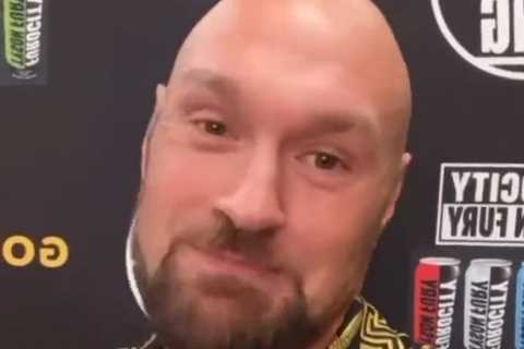 ‘Sign the contract p***y boy’ – Tyson Fury shares X-rated message for Anthony Joshua as he ramps up pressure to fight