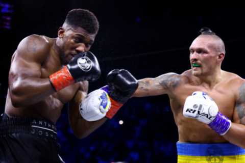 Anthony Joshua offered THIRD fight with Oleksandr Usyk as Ukrainian eyes homecoming showdown at Kyiv’s Olympic Stadium