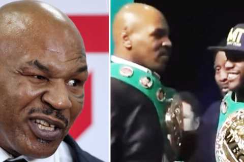 Mike Tyson says he’d ‘kick Floyd Mayweather’s a**e’ if the boxing legends ever came to blows