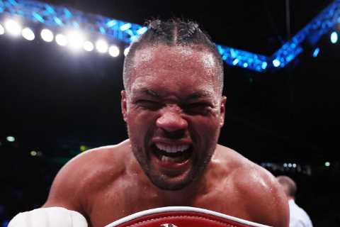 Joe Joyce loved cheerleading and springboard diving before becoming fearsome heavyweight boxer