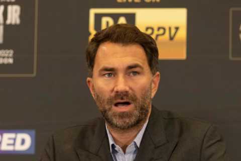 Eddie Hearn makes an art form out of hypocrisy and contradiction as he blames everyone else for Benn vs Eubank shambles