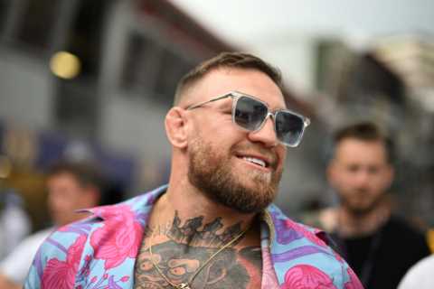 Conor McGregor laughs off Floyd Mayweather’s fight with YouTuber Deji after holding talks over rematch with boxing icon