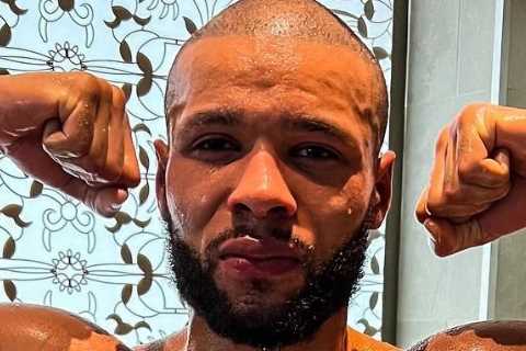 ‘Time to put the lbs back on’ – Chris Eubank Jr posts picture of skinny frame ahead of piling weight back on
