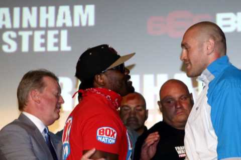 Tyson Fury vows to ‘smash’ Derek Chisora in trilogy fight in December after Anthony Joshua clash talks collapse