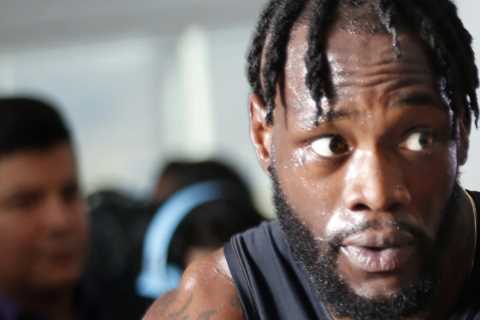 Deontay Wilder had ‘behind closed doors’ discussions over mega-fight with UFC heavyweight champion Francis Ngannou