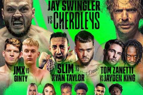 Jay Swingler vs Cherdleys LIVE: Stream, UK start time, for HUGE Misfits boxing event including Wett vs Keeley – updates