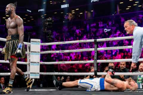 Deontay Wilder to demand a ‘truckload of money’ to face Anthony Joshua in grudge match after spectacular KO of Helenius