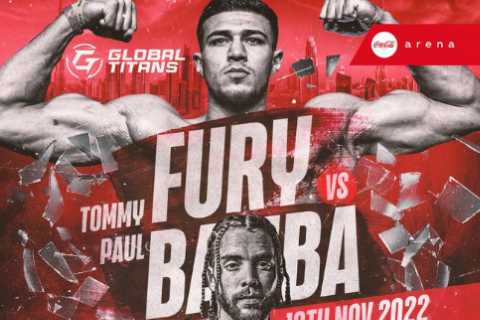 Tommy Fury vs Paul Bamba date: Live stream, TV channel, UK start time, FULL fight card for Global Titans special