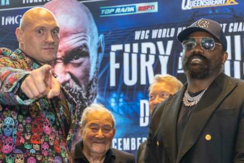 ‘I think Tyson Fury wants to have sex with Anthony Joshua’ – Chisora makes bizarre claim about ‘obsessed’ Gyspy King