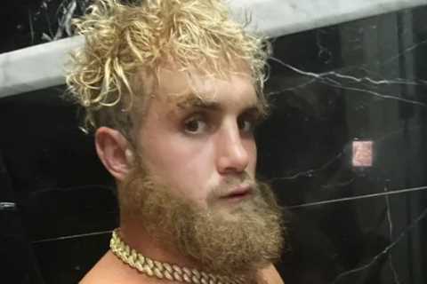 Jake Paul poses naked on toilet and shows off huge stomach ahead of Anderson Silva fight – but all is not as it seems