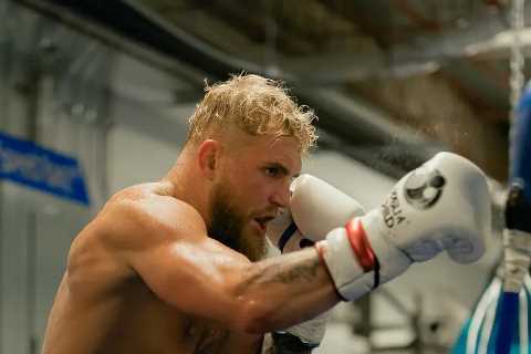 Watch Jake Paul show off hand speed and power in training for Anderson Silva fight after vowing to leave fans ‘shocked’