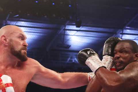 Tyson Fury looking to get ANOTHER one over on Dillian Whyte by training Jermaine Franklin to beat him