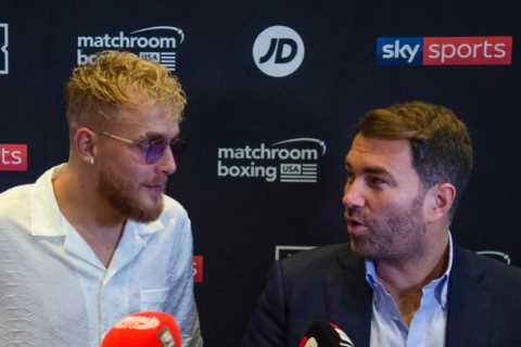 Jake Paul being sued by boxing judge he claimed Eddie Hearn bribed as YouTuber face staggering £92million lawsuit