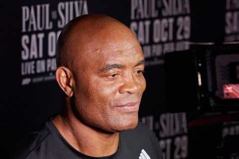 UFC legend Anderson Silva insists he was ‘just joking’ about being knocked out TWICE in sparring for Jake Paul fight
