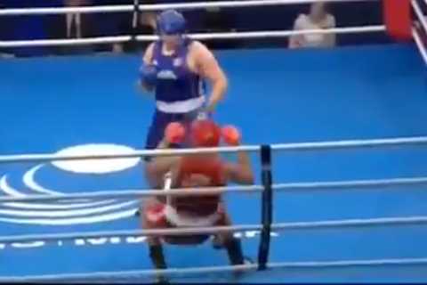 Watch amazing throwback footage as world title contender Joe Joyce gets KO’d in just 34 SECONDS in amateur boxing fight